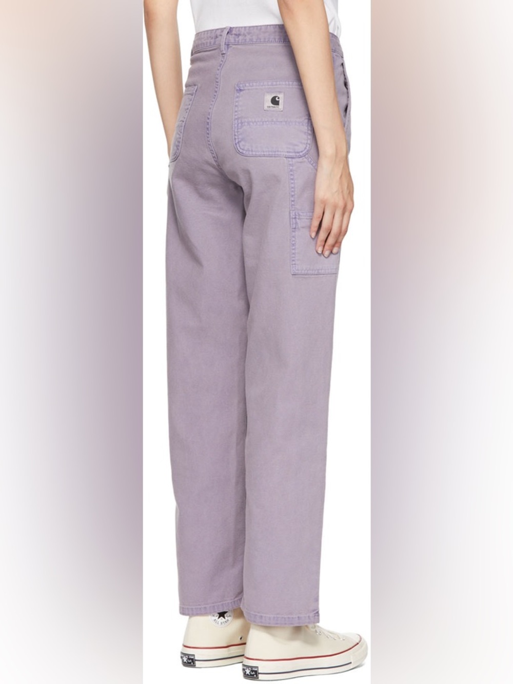 Carhartt WIP  Work In Progress Purple Pierce Straight-Leg Jeans - Picture 4 of 16